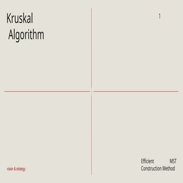 Kruskal Algorithm.pptx asdhalsdfkjhasdlfkjhasdfl