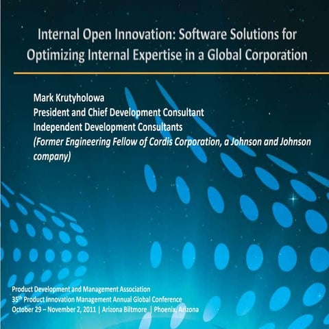 Krutyholowa internal open innovation | PPTX