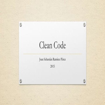 Código Limpio