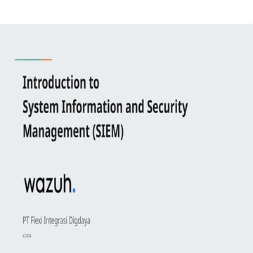 KS - Introduction to System Information and Security Management (SIEM).pptx