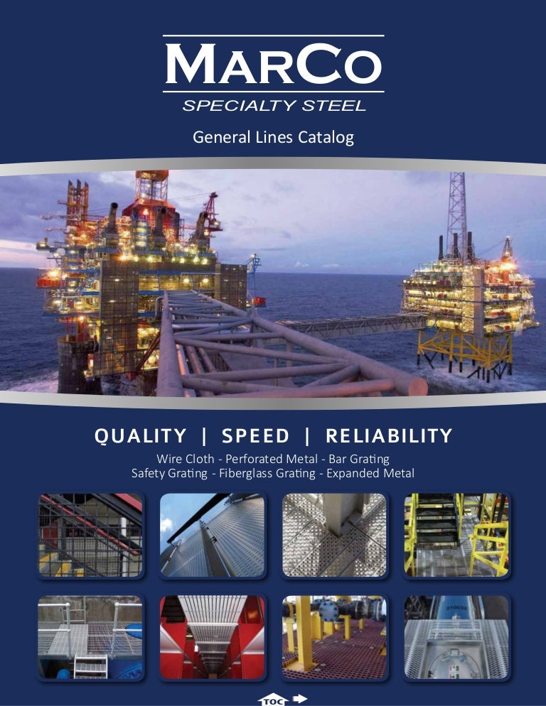 Marco Specialty Steel General Lines Catalog