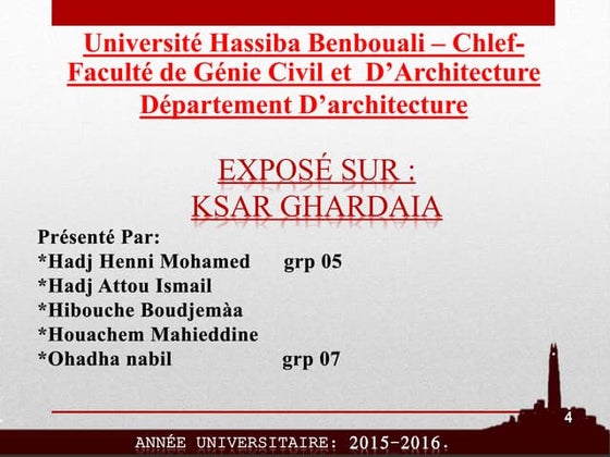 Page de garde arabe | PDF