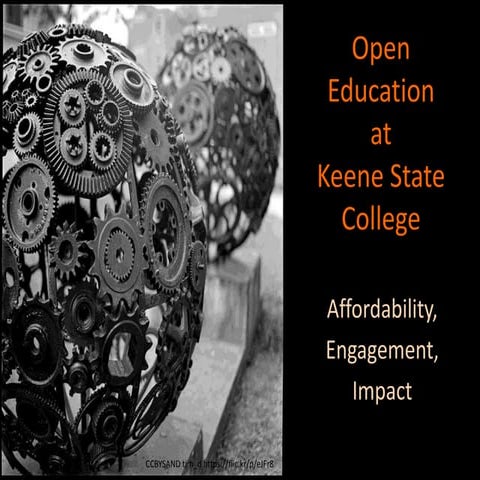 Open Education  at  Keene State College