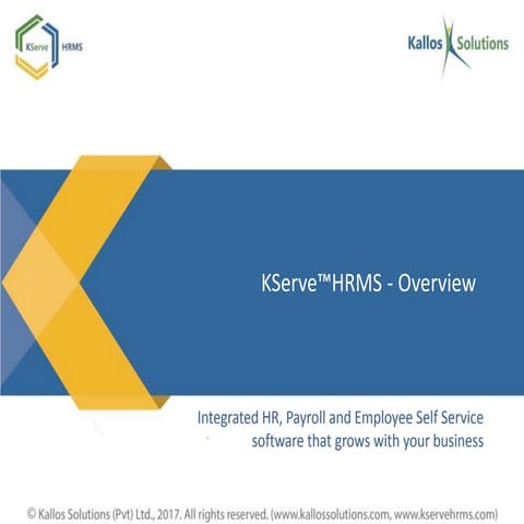 KServeHRMS Buisness plan detailed
