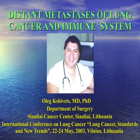 Kshivets O. Lung Cancer Surgery