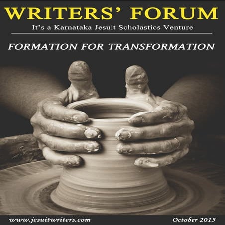 Ksj writers' forum october 2015