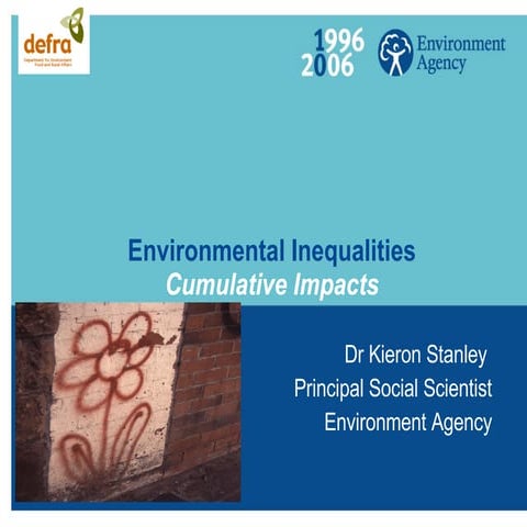 Kieron Stanley (Environment Agency) Mapping For Sustainable Communities ...