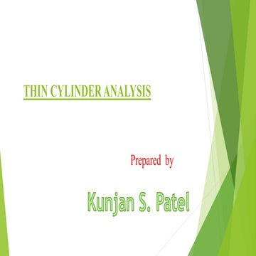 Egf316 thin and thick cylinders notes | PDF
