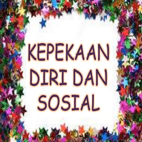 Kepekaan Diri dan Sosial