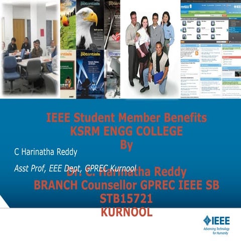 IEEE related benefits KSRM IEEE PPT.pptx