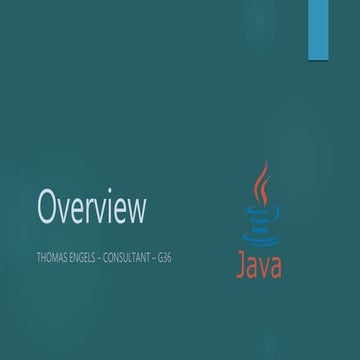 Knowledge sharing session Java 9 | PPT