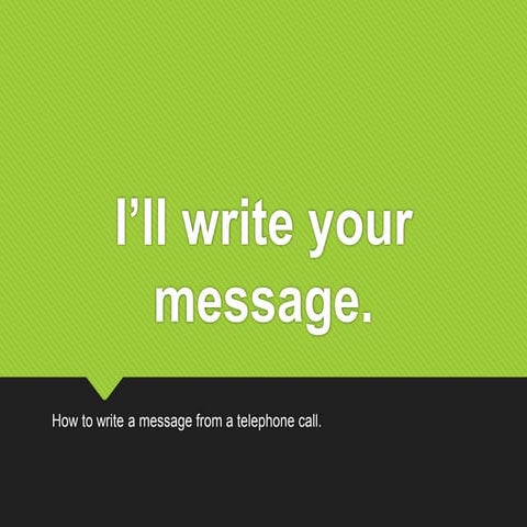 Kssr year 5 sjkc unit 11 i’ll write your message | PPT