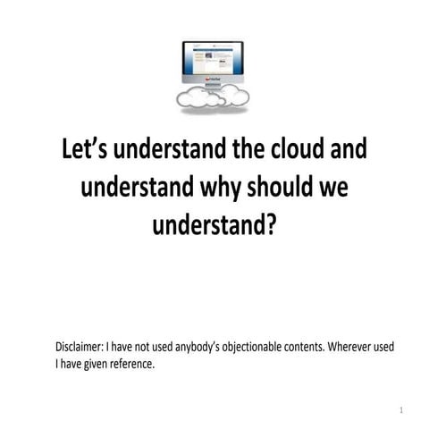 Cloud Computing basic
