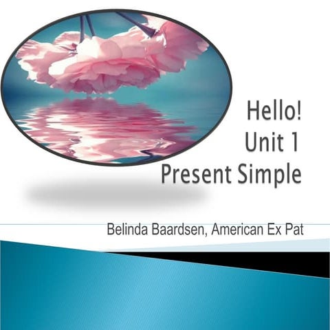 Ksu   unit 1 - outline - lesson plan - present simple