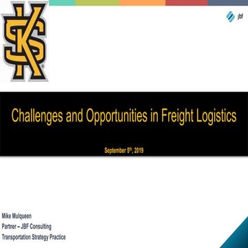 Freight Logistics and Tech Overview