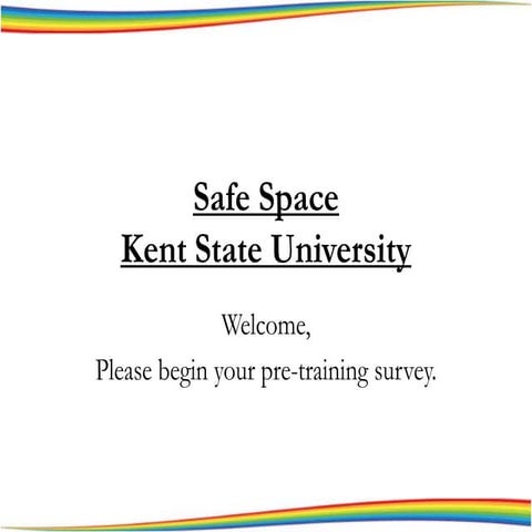 Ksu safe space 7 12-13