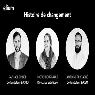Histoire de changement de marque...