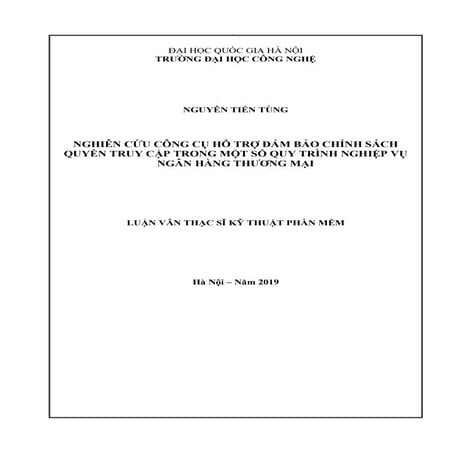 Luận văn thạc sĩ