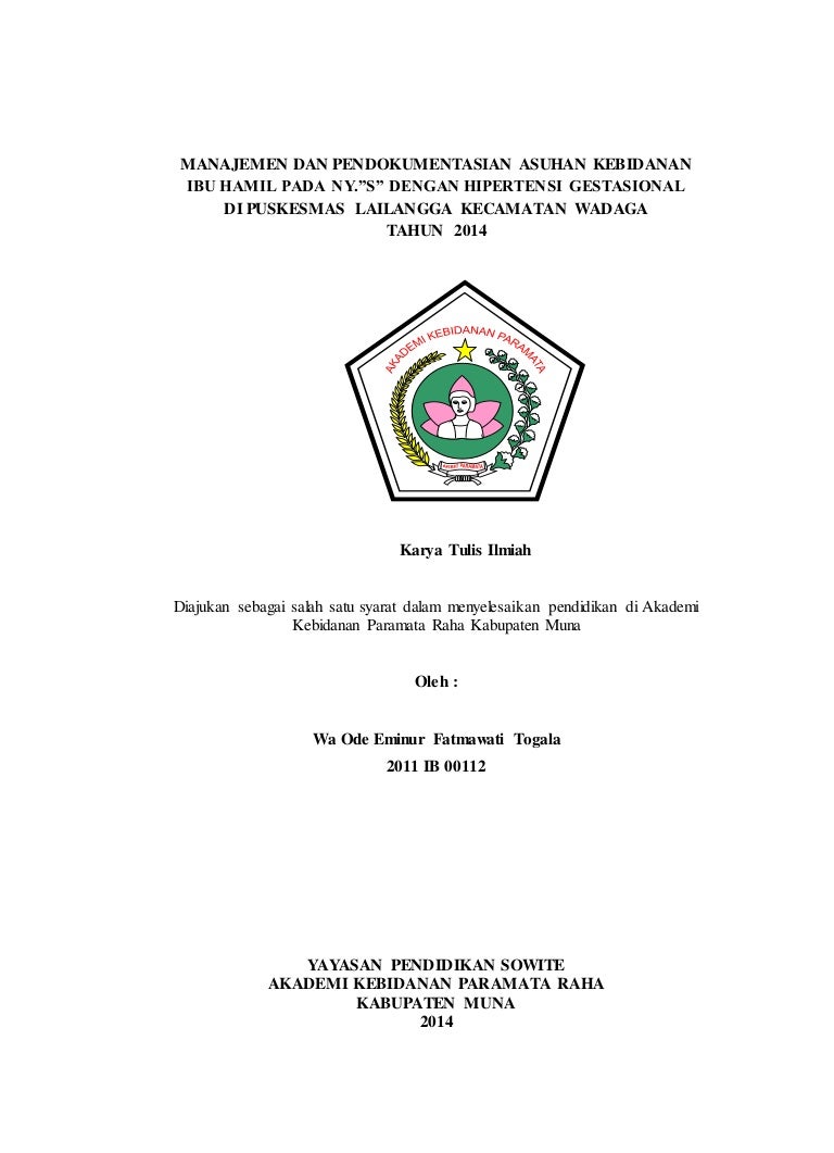 Askeb kehamilan dengan hipertensión