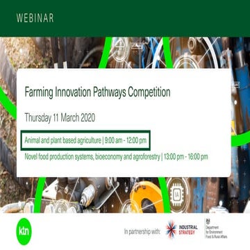 Funding for innovative farm-focused technologies - Farming Innovation Pathway...