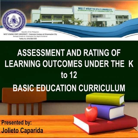 Kto12 assessment and rating