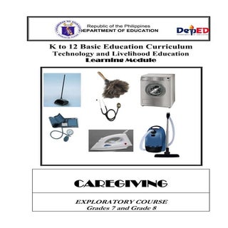 K to 12 caregiving learning modules