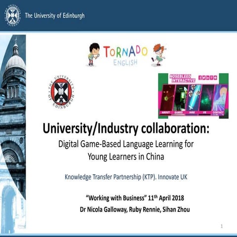 Developing a Knowledge Transfer Partnership