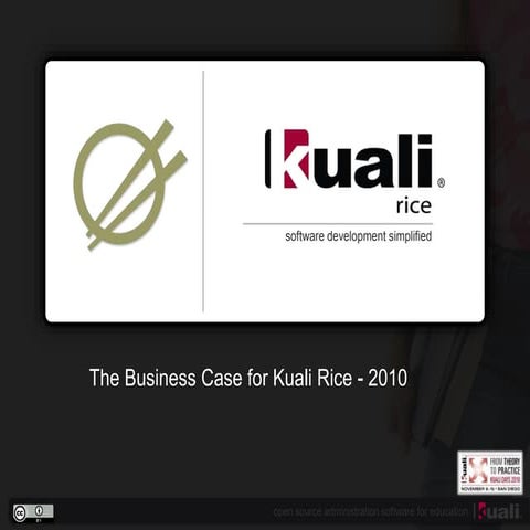 Business Case for Kuali Rice 2010