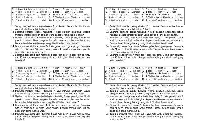 1 Rim Kertas Berapa Lembar Sekali
