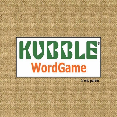 Kubble Word Game