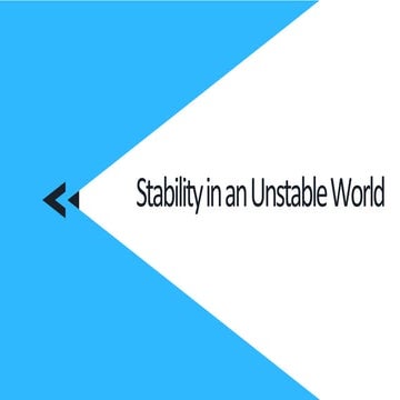 CloudNativeCon Stability in an Unstable World