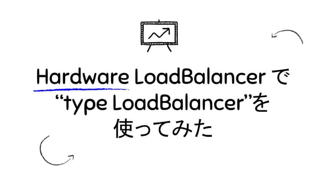 Kubernetes をいじって Hardware LoadBalan...