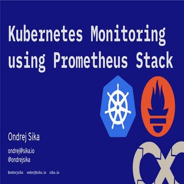 Kubernetes monitoring using prometheus stack