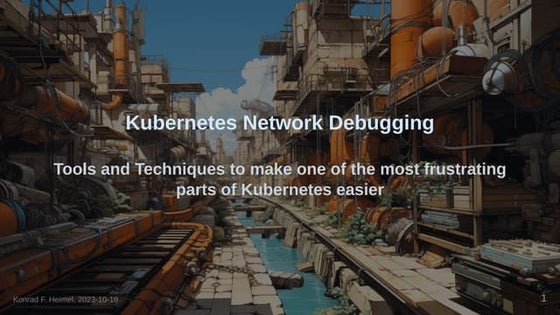 Tools for kubernetes network debugging