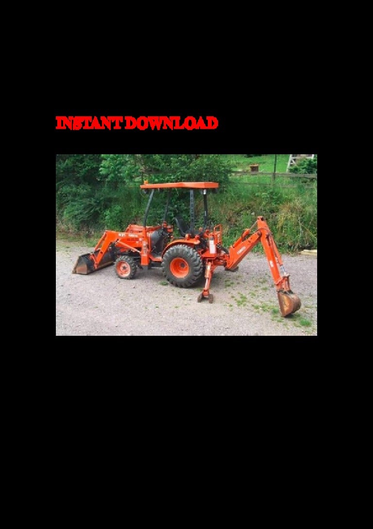 Kubota b21 tractor illustrated master parts manual instant download