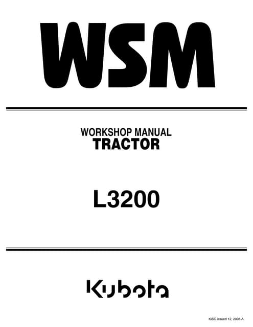 Kubota WSM ワークショップマニュアル ER320, ER323 Kubota WSM ER320, ER323+ダイナライトネオ 取扱説明書 - メルカリ