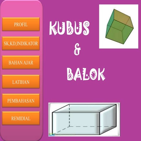 Kubus dan balok