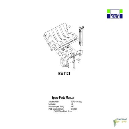 Kuhn bw1121 mounted round bale wrappers