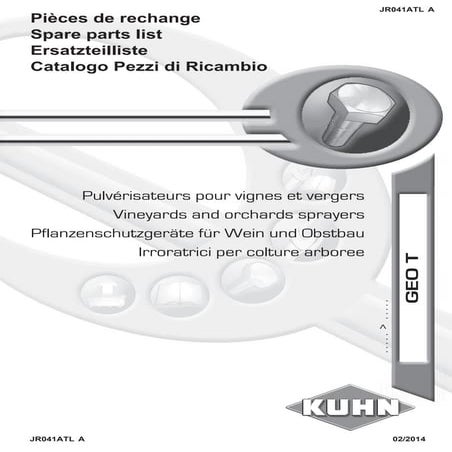 Kuhn geo t vineyards and orchards sprayers