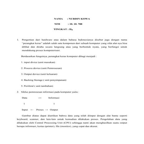 Kuis komputer  AKPER PEMKAB MUNA 