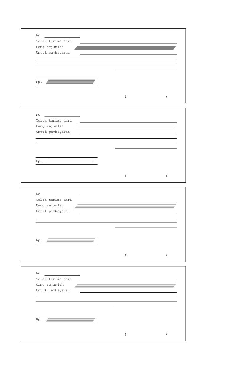 Gambar Dari Kuitansi Gambar Dari Kuitansi