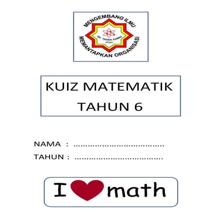 Kuiz matematik