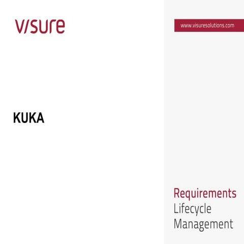 Caso práctico: desarrollador de robótica - José Manuel Muñoz - Visure Solutions