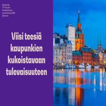 Kukoistavat kaupungit