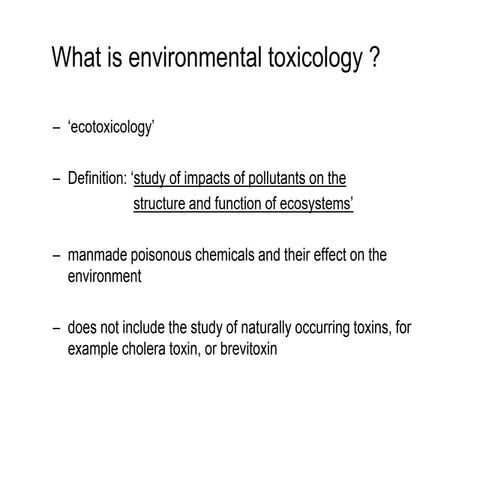 Kukor lect 1_What is enviro toxicol.ppt