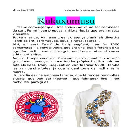 Kukuxumusu. Míriam Oltra