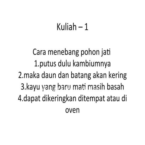 Mata kuliah Struktur Kayu - kuliah-1-kayu.ppt