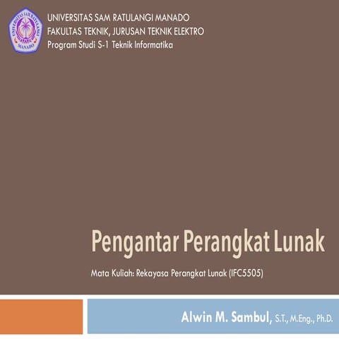 SM01 - Pengantar perangkat lunak