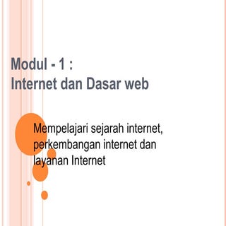 SEJARAH INTERNET