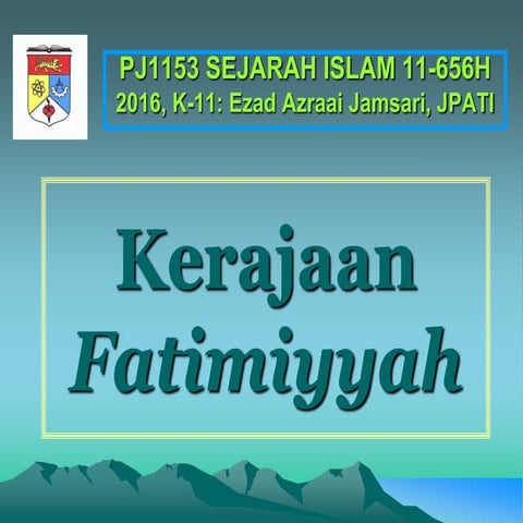 Kerajaan Fatimiyyah